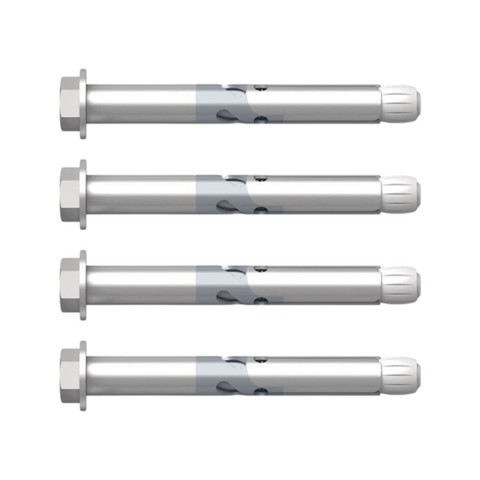 HRA98B Stainless Steel Flush Head - Set of Four