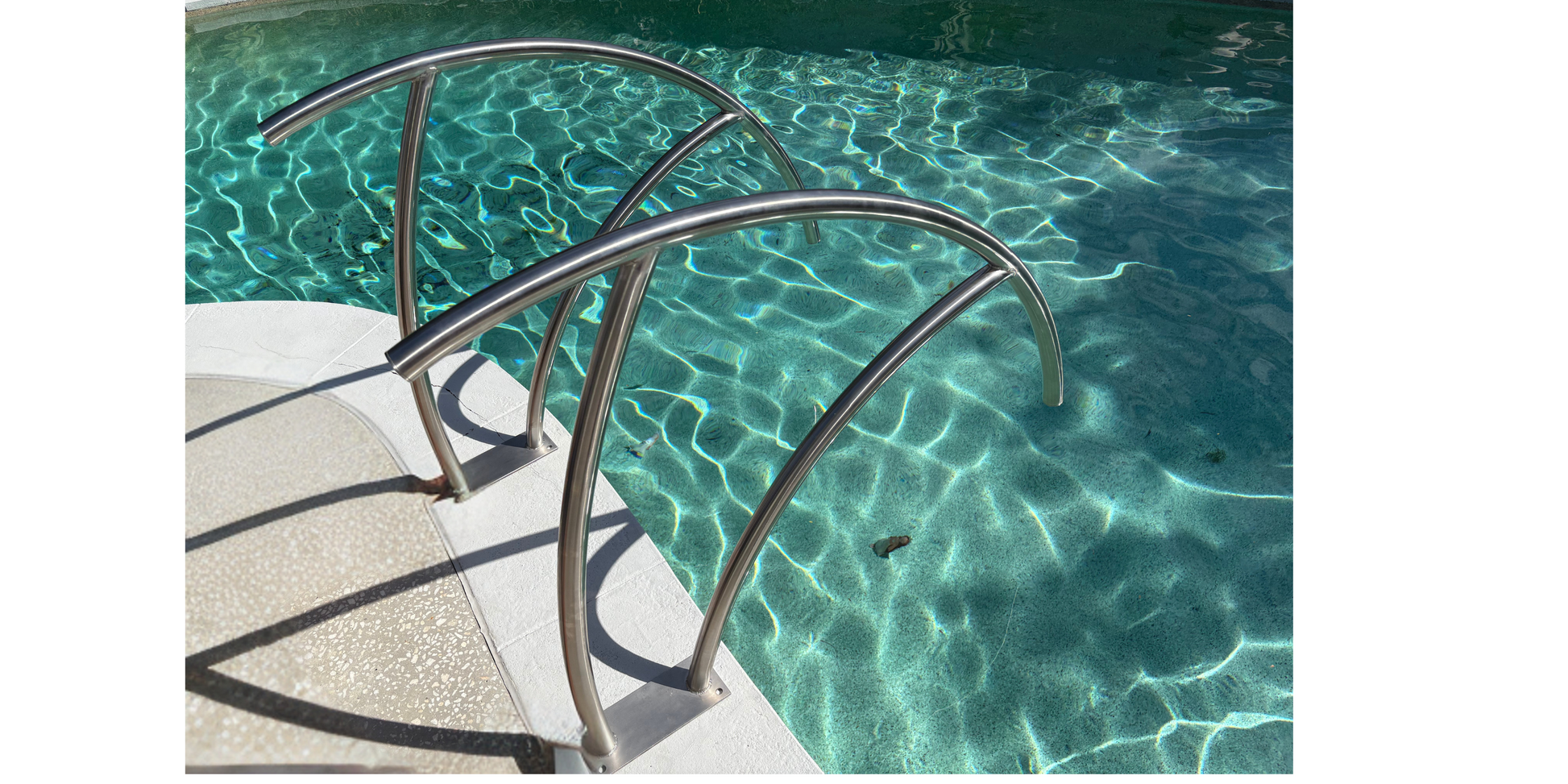 Best stainless steel swimming pool hand rails australia for elderly and disabled. NDIS compliant. Non conductive Pool handrails. Hand Rails Australia - online shopping. Australian made. Delivery Australia Wide.