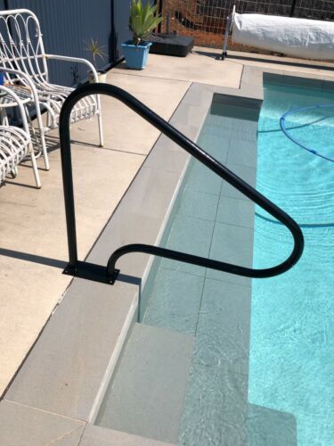 Best stainless steel swimming pool hand rails australia for elderly and disabled. NDIS compliant. Non conductive Pool handrails. Hand Rails Australia - online shopping. Australian made. Delivery Australia Wide.