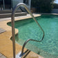 Best stainless steel swimming pool hand rails australia for elderly and disabled. NDIS compliant. Non conductive Pool handrails. Hand Rails Australia - online shopping. Australian made. Delivery Australia Wide. 