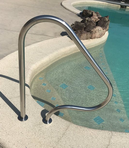HRA02C Stainless Steel Triangle Core Fit Hand Rail