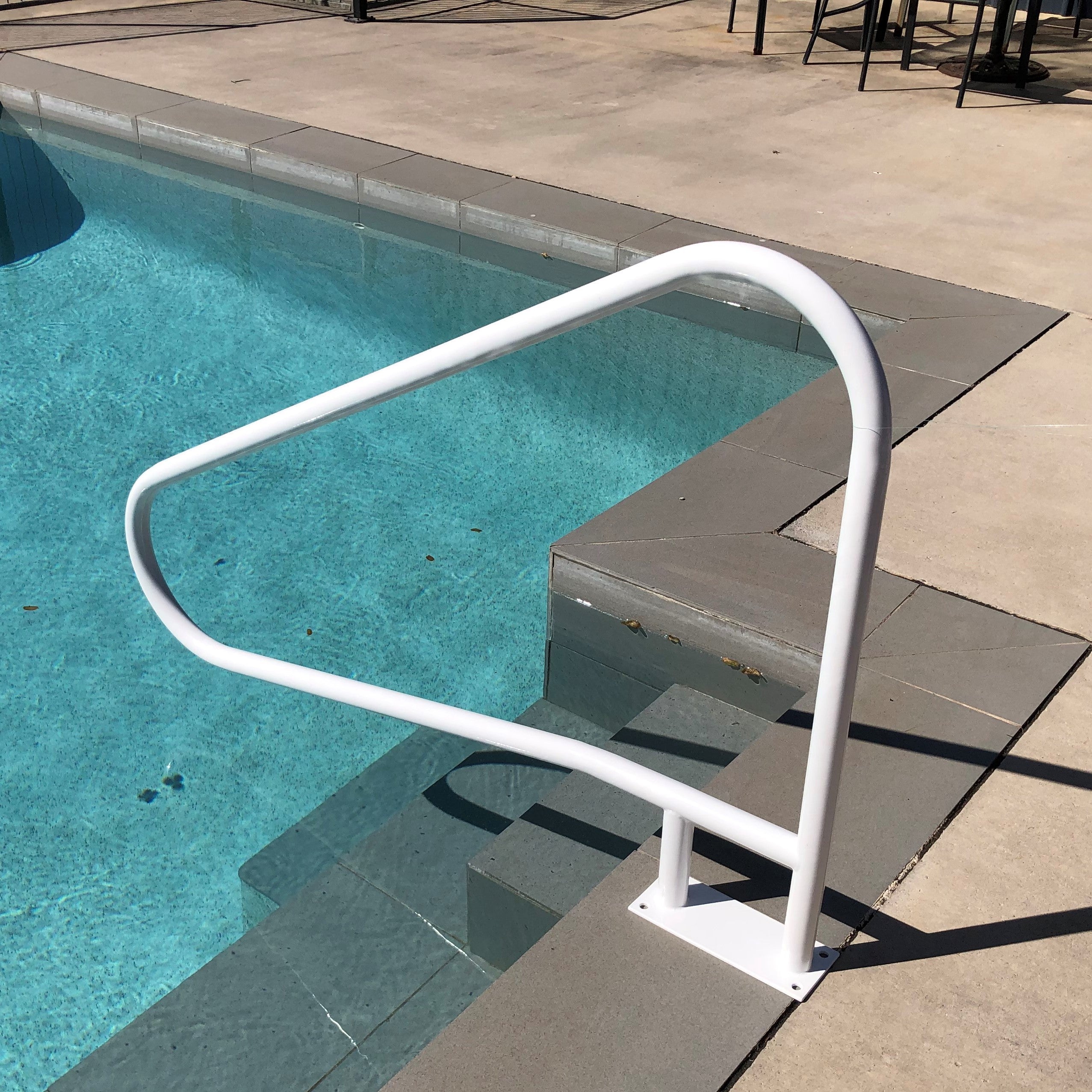 Stainless Steel 1.25m Long Bolt Down Hand Rail Hand Rails Australia